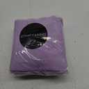 Comfyanno Massage Table Sheets Sets, 3 Pcs Professional Microfiber Massage Bed Cover Sheets, Soft, Light-Weight, Stain & Wrinkle Resistant, Includes Flat & Fitted Sheet, Face Cradle Cover - Lavender