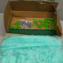 Garden Mesh Netting Kit, 10x30FT Green Ultra Fine Mesh Netting 6 Sets of 8FT Fiberglass Garden Hoops for Raised Beds, Insect Netting Row Cover Net Protect Plants Vegetable Fruits Flowers