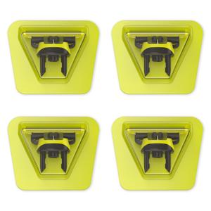 4-Pack Replacement Heads and 3 Guide Combs Guards Kit Compatible with one blade QP Series QP25/26/27/28/45/65