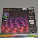 Monster 32.8ft Sound Reactive RGB+W Light Strip, Smart Multi-Color + Multiwhite, Indoor Use, App & Voice Control, Xtreme Easy Assembly