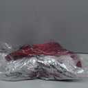 Kensie Womens Short Sleeve Tie Waist Midi Dress (Small, Red)