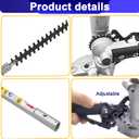 Repalacment Hedge Trimmer Attachment Compatible with Hus128LD Attachment Capable String Trimmers Head Pole saws Powerheads HA322 HA860 HA200