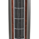 Lasko Wind Curve Oscillating Tower Fan, Fresh Air Ionizer, Timer, Remote Control, Portable Electric Fan for Indoor, Bedroom and Home Office Use, 42", Silverwood 2554