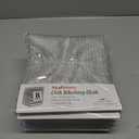 10 x Non Scratch Wire Dishwashing Rag, 8 Pack Double Layer Reusable Wire Dishcloth, Silver Mesh Metal Cleaning Cloth for Pots, Pans, Sink, Steel Cookware, Wet & Dry Cleaning