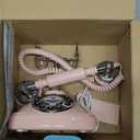 Wedding Phone Guest Book,Audio Guestbook,Vintage Wedding Guestbook Alternative,Polaroid Audio Phone Guest Book for Wedding Baby Shower Retirement Graduation Birthday Party & More! (Pink)