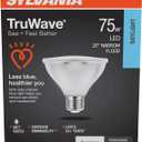 Sylvania LED TruWave Natural Series PAR30 Light Bulb, 75W Equivalent Efficient 9W, Medium Base, Dimmable 5000K Daylight, 1 Pack