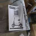 Gyroor Electric Scooter with Seat for Adults 20 Miles Range
550W Motor, Pet Basket, 18.6 MPH Speed, 12" Tires, Foldable Design