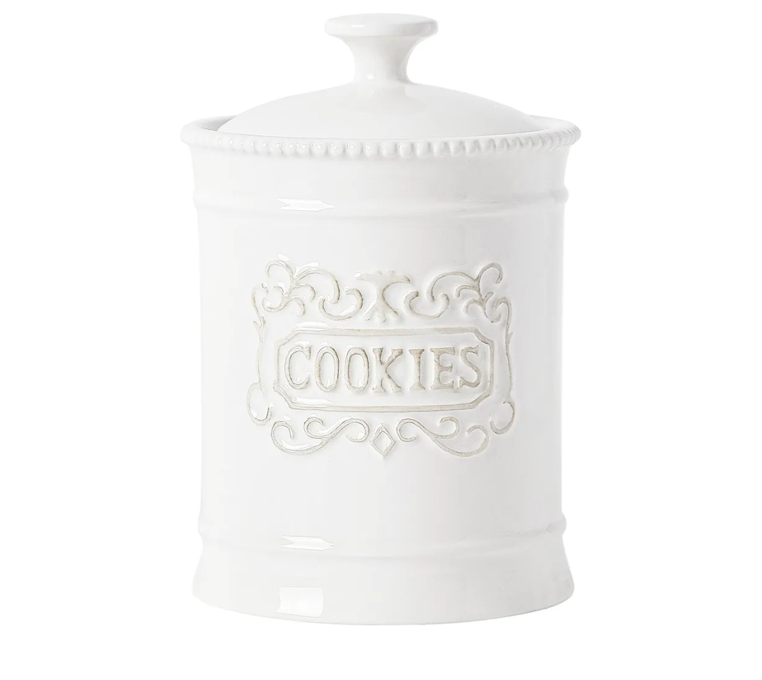 Ceramic Cookie Jar With Lid Cookies Canister Vintage Cookie Jar Cookie Jars For Kitchen Counter Decorative