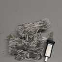 JOYIN 200 LED Cool White Christmas Lights, 8 Modes Christmas Tree Lights Plug in, 66FT Connectable Fairy Twinkle Lights for Indoor Outdoor Classroom Bedroom Yard Xmas Decor, Clear Wire