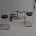 1 Gallon Glass Drink Dispensers For Parties 2PACK.Beverage Dispenser,Glass Drink Dispenser With Stand And Stainless Steel Spigot 100% Leakproof.Lemonade Dispenser With Ice Cylinder.Laundry Detergent