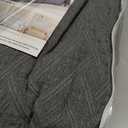 Deep Dream Sectional Couch Covers, 2 Pieces Sectional Sofa Cover, L Shaped Couch Covers, Couch Cover for Sectional Sofa (XX-Large, 71" x 118" + 91" x 134", Dark Grey)