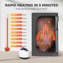 Upgraded Version Portable Sauna for Home Full Body Personal Sauna Steam Sauna Tent at Home Spa with 2.6L 1000W Steam Generator, 90 Minute Timer, Foldable Chair, Remote Control, Sauna Box(Grey)