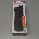 iLive Electronics Magnetic + Portable Wireless Bluetooth Speaker Set with Fabric and Rubberized Coating Carry Strap and TWS System, Black, Pair, ISB2133B