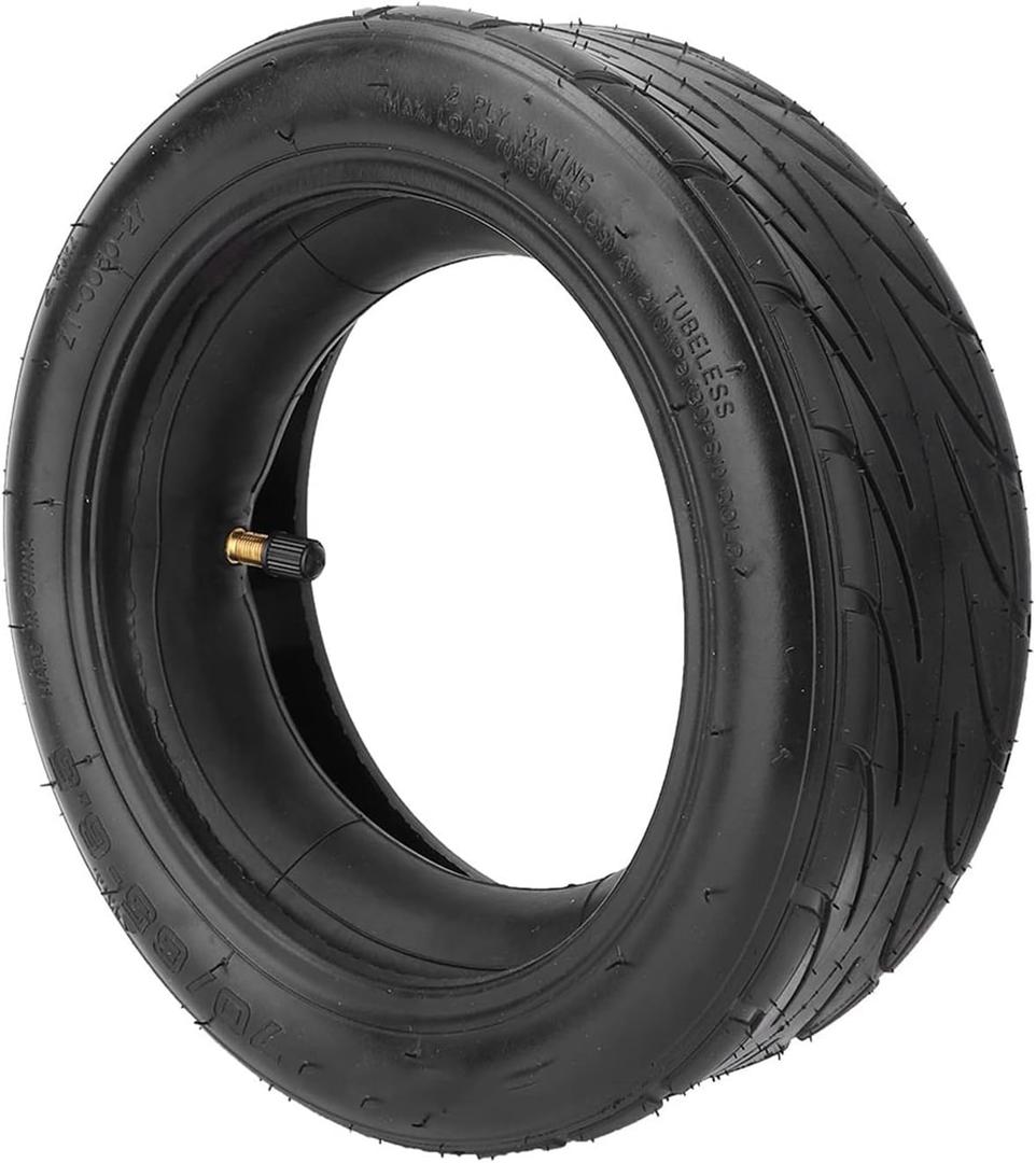 Balance Replacement Tire, 65 to 6.5 Pneumatic Tire Outer and Straight Tube Inner Tube Combo Set for Scooter 9 