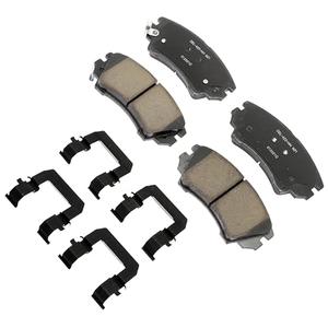 ACDelco Gold 17D1404CHF2 (19428006) Ceramic Front Disc Brake Pad Kit