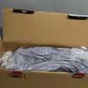 Homemate Electric Heated Blanket King Size - 100"x90" Heating Blanket King Size Dual Control 1/2/4/6/8 Hours Auto-Off 10 Heat Level Over-Heat Protection Flannel Sherpa ETL Certification (01 - Light Grey)