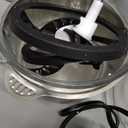 KOIOS Food Processor, 500W Electric Food Chopper with 2 Bowls (8 Cup+8 Cup) & 2 Bi-Level Blades&, Small Electric Grinder Meat Processor for Nuts, Meat, Onion, Garlic, Baby Food, Black