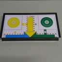 Ludo Magnetic Folding Travel Board Game Set - 9.75 Inches