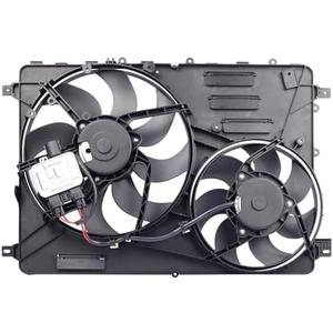 Gjhch Radiator Cooling Fan Compatible with 2011-2016 S60 2008-2015 S80 2015-2016 V60 2008-2010 V70 2010-2016 XC60 2008-2015 XC70 2.0L 3.0L 3.2L Replace for 31686808 30668629 FA71811 623-840