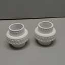 2" PVC Union Coupling Pipe Fitting (Socket x Socket) PVC Adapter Schedule 40, EPDM O-Ring, White, Pack of 2 