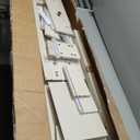 Homieasy Farmhouse Console Table with 3 Drawers, 47 Inch Wood Sofa Table with Storage Shelf for Living Room, Behind Couch, Entryway Table for Hallway, Living Room, or Foyer, Brown and Antique White