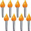 8Pcs Inflatable Torch Fun Torch Inflates Inflatable Joy Torches for Sports Games, Fake Torches, Sports Competitions Stage Show Props
