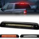 BORDAN LED Third 3rd Brake Light Plug-and-Play High Mount Stop Light Replacement for 2000 2001 2002 2003 2004 2005 2006 Toyota Tundra, Rear Cab Center Tail Cargo Lamp Smoked Lens Assembly