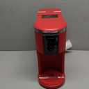 SHARDOR 3 in 1 Coffee Maker, K Cup Coffee Maker Compatible with Ground Coffee & Teas, Single Serve Coffee Machine, 614oz Brew Sizes, 40oz Detachable Water Reservoir, Descale Settings, Red