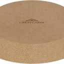 CREATCABIN Round Ceramics Plate Forming Molds Wooden Pottery Molds Clay Pottery Molding Tools Ceramics Dish Plate Slump Mold MDF Pottery Forms Flat for Handbuilding Plates DIY Craft Supplies 9.8 Inch