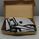 3D Printer Enclosure for Bambu Lab A1, Upgraded Large Size Enclosure with LED Light, Fireproof Waterproof Dustproof Noise Reduction Constant Temperature 3D Printer Cover, 580x670x670MM (Grey)