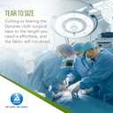 Dynarex Corporation 3562-12 Cloth Surgical Adhesive Tape 1'' x 10 yds. 12-Pack