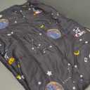 anfie Weighted Blanket Kids (36"x48" 5lbs), Weighted Blanket Cooling Blanket for Sleeping,Throw Size Breathable Blanket with Premium Glass Bead(Space Grey)