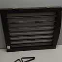 Freestanding Pet Gate for Dogs, Foldable Wooden Dog Gate for House, Indoor Pet Barrier for Stairs, Doorways, Support Feet Included, 24" Height 2 Panels, Brown