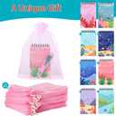 24Set Pink Stationery Gift Set with 4-in-1 Pens, Notebooks & Bags
