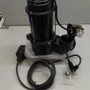 Acquaer Sewage Pump Submersible Water Pump with Automatic Float Switch, for Sump Basin, Residential Sewage, 3/4 HP 6400 GPH Sewage Pump 2'' NPT