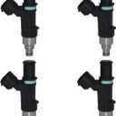 15710-82K50 Fuel Injector Compatible with 2015 Suzuki Outboard DF 90(Set of 4)
