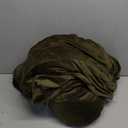 H.VERSAILTEX Rich Velvet Stretch 2 Piece Cover Chair Slipcover Sofa Cover Furniture Protector Couch Soft with Elastic Bottom Chair Couch Cover Width Up to 49 Inch (Chair, Olive)