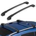 Car Roof Rack Cross Bars Compatible with Subaru Crosstrek 2018-2023/ Impreza 2017-2023 with Side Rails, Lockable Aluminum Roof Crossbar for Rooftop Cargo Bars Luggage Kayak Bike Snowboard