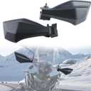 Handguard Hand Protector for Versys X 300, Black Hand Guards Shields Windproof Handle Bar Brake Clutch Protector for Kawasaki Versys X 300,ABS 2017-2025 Accessories,Replacement for 99994-0992