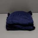 ENZOLVE Travel Blanket, Airplane Blanket, Ultra-Soft, Warm & Lightweight, 65x40 in, Outdoor Blanket Essentials for Women, Men & Kids, Included Eye Mask, Luggage Sleeve & Backpack Clip