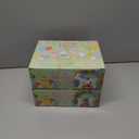 2 x 24 Pcs PreFilled Easter Eggs with Mini Resin Rabbit Animals Keychain Decoration Stuffed Toy Great for Kids Boys Girls Toddler Easter Basket Stuffers Egg Fillers