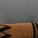 Barnyard Designs Natural Coco Coir Heavy Duty Backing Doormat - Large Cute Non-Slip Front Door Welcome Mat for Outside Entrance or Porch Entry, Brown (36x72, Welcome)