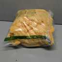 BEDELITE Fleece Throw Blanket for Couch - 300GSM Soft & Warm Fluffy Yellow Blanket, Decorative and Giftable Striped Blankets for Women, Men, 50"x60"