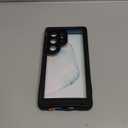 2025 New for Samsung Galaxy S24 Ultra Case Waterproof, [Built-in Camera & Screen Protector][Military Grade Shockproof][IP68 Underwater][Dustproof][Dropproof] Full Body Phone Case for S24 Ultra 6.8" (Blue/Clear)