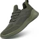 Kapsen Men's Non Slip Running Shoes Ultra Light Breathable Casual Walking Shoes Fashion Sneakers Mesh Workout Sports Shoes, Size 44