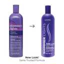Clairol Professional Shimmer Lights Purple Shampoo | Neutralizes Brass & Yellow Tones | For Blonde, Silver, Gray & Highlighted Hair (16 Fl Oz (Pack of 1))