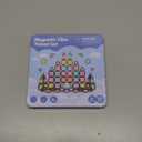 60-Piece Mini Magnetic Tiles Set with Iron Box - Ideal Travel Puzzle Toys for Toddlers Aged 3-5, Montessori STEM Building Blocks, Educational Birthday Gift