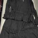 Womens Ribbed Knit 2 Piece Lounge Sets Outfits Long Sleeve Top and Shorts Pajama Sets Loungewear with Pockets, Size XL