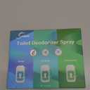 Toilet Spray for Poop Odor Eliminator, Pocket Travel Size Toiletries, Air Freshener Spray for Bathroom, Each 1 FL.OZ, 3 Pack, Ocean Coconut Eucalyptus Scent