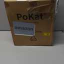 PoKat 23" Pink Ceramic Table Lamps Set of 2, Modern Bedroom Lamps for Girls Room, Bedside Lamps for Night Stands, Cute Lamps for Living Room Decor, Nightstands Desk Lamp, Pink